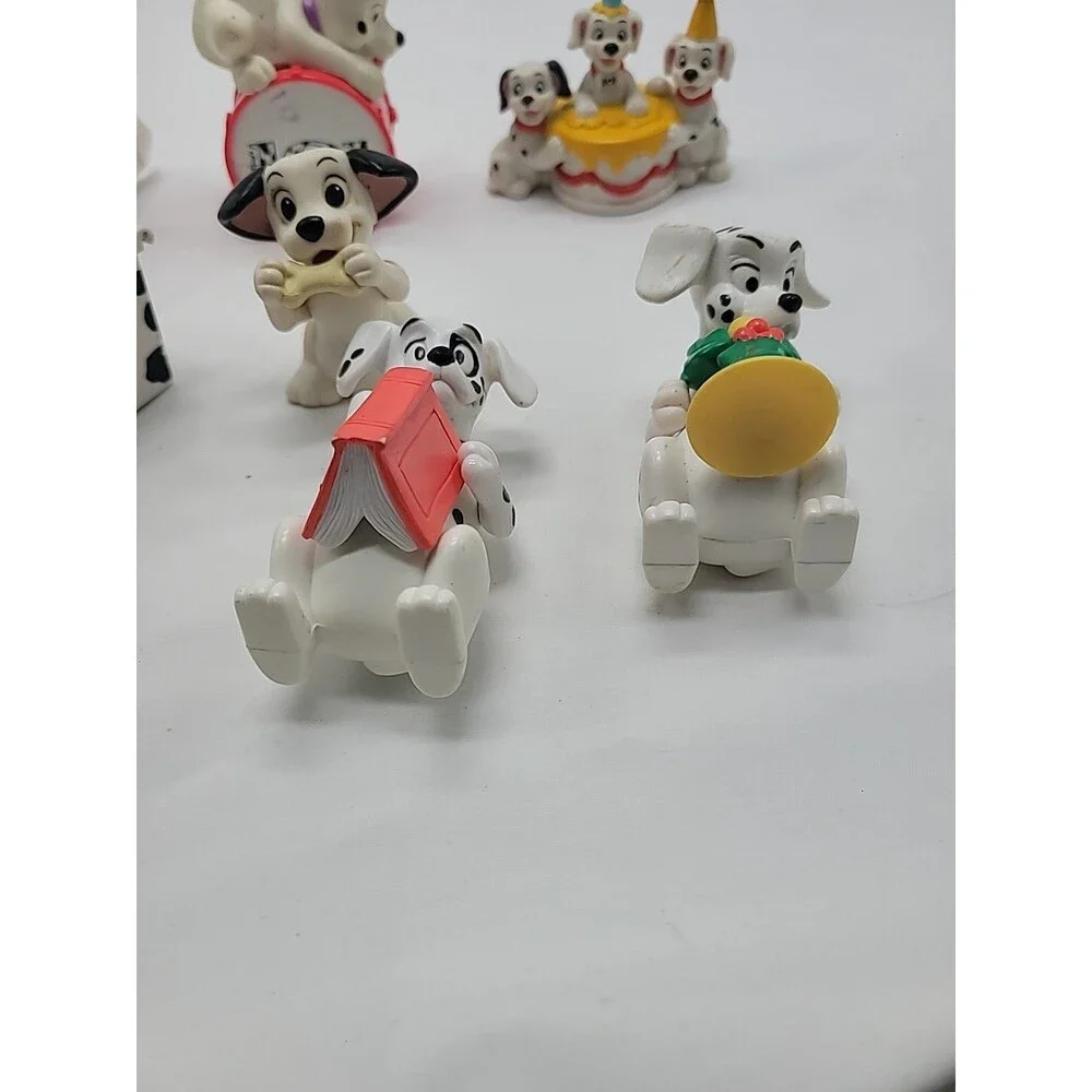 101 Dalmations Toys Lot of 7 Disney Figures RARE Vintage Toys PVC